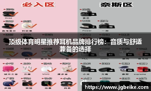 顶级体育明星推荐耳机品牌排行榜：音质与舒适兼备的选择