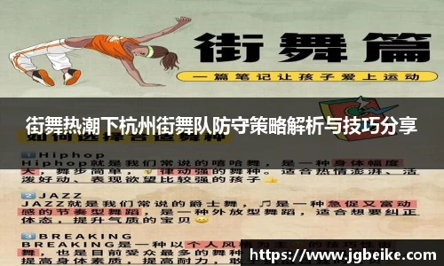 街舞热潮下杭州街舞队防守策略解析与技巧分享